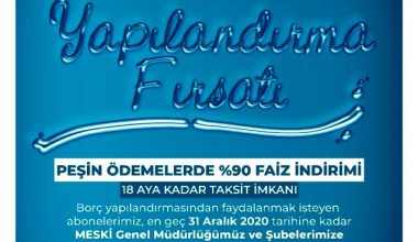 Su borçları yapılandırılıyor