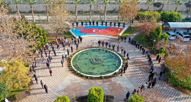 Erdemli Belediyesinde İstiklal Marşı okundu