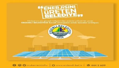Enerjisini üreten belediye, Erdemli Belediyesi