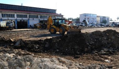 Makine İkmal Sahası yenileniyor