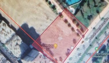 Deniz manzaralı parselin ticaret+konut alanına dönüşmesini izin çıkmadı