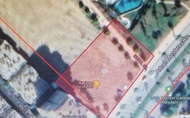 Deniz manzaralı parselin ticaret+konut alanına dönüşmesini izin çıkmadı