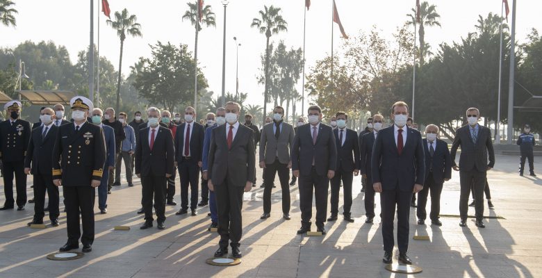 Mersin’in Düşman İşgalinden Kurtuluşunun Yıldönümü sade törenle kutlandı