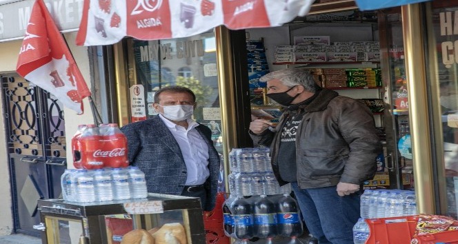 Başkan Seçer, esnafı ziyaret etti