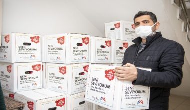 İş yeri kapalı esnafa gıda kolisi