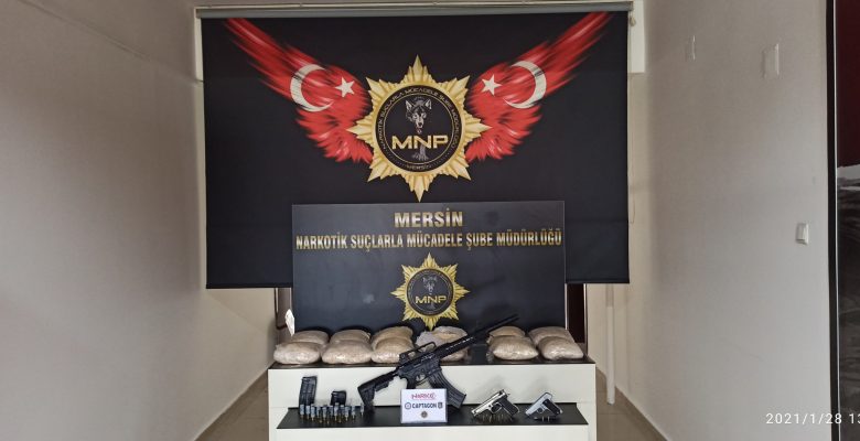 Mersin’de torbacılara operasyon