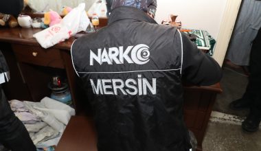 Mersin’de Uyuşturucu operasyonu