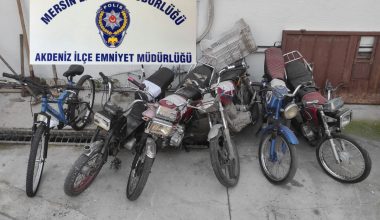 Motosiklet Hırsızları Yakalandı