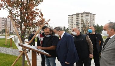 Vali Su, Millet Bahçesinde inceleme yaptı