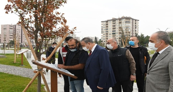 Vali Su, Millet Bahçesinde inceleme yaptı