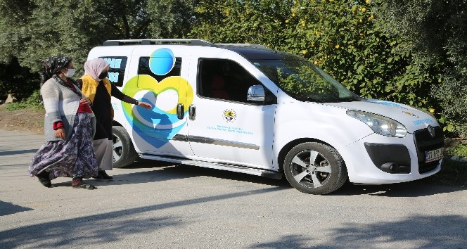 Erdemli’de ‘Anne Taksi’ projesi hayata geçirildi