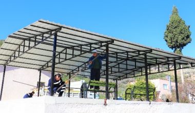 Toroslar’da erik boylama atölyesi yapıldı