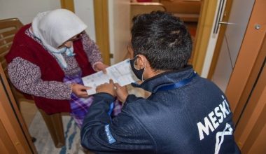 MESKİ’den 65 yaş üstü ve engelli vatandaşlara evde hizmet