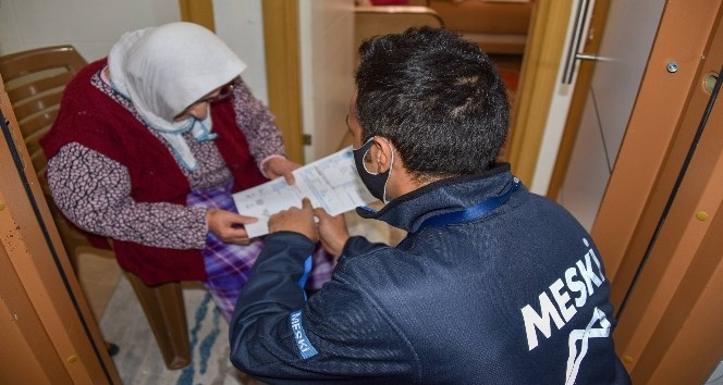 MESKİ’den 65 yaş üstü ve engelli vatandaşlara evde hizmet