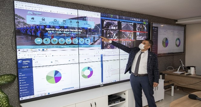 Akıllı Toplu Ulaşım Sistemi devrede