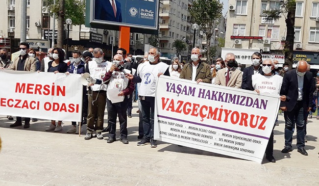 “SAĞLIKÇILAR TÜKENDİ”