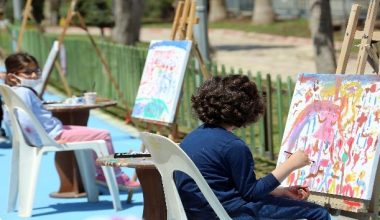 Erdemli’de çocuklar gönüllerince bir gün geçirdi