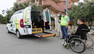 Erdemli’de sorunlar ‘engelsiz taksi’ ile aşılıyor