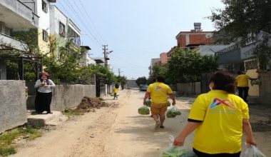 Üreticiden halka 90 ton sebze