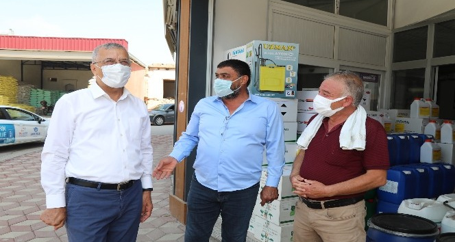 Başkan Tarhan: “Çiftçi üretmezse kentte ihracat durur”