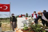 Erdemli Belediyesi, Şehit mezarlarını çiçeklerle yeniledi, bakımlarını yaptı