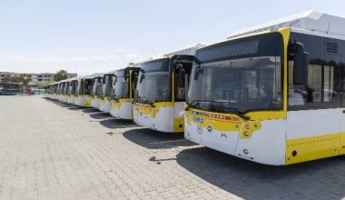 33 yeni otobüs geldi