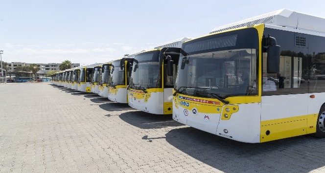 33 yeni otobüs geldi