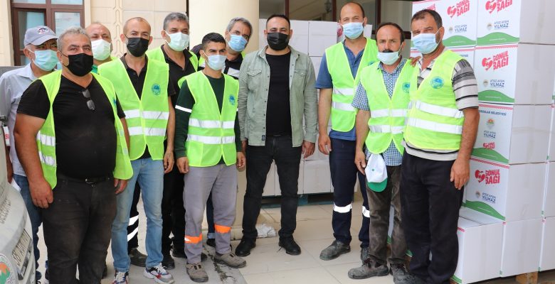 TOROSLAR BELEDİYESİ TAM KAPANMADA ARI GİBİ ÇALIŞTI