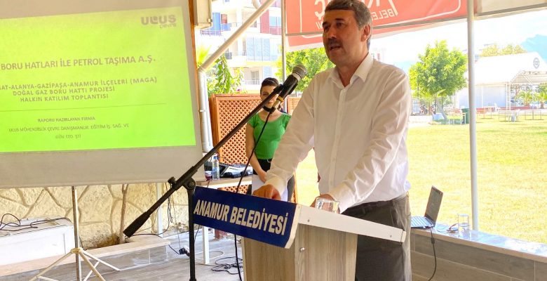 ANAMUR’DA DOĞAL GAZ SÜRECİ ÇED TOPLANTISI İLE BAŞLADI
