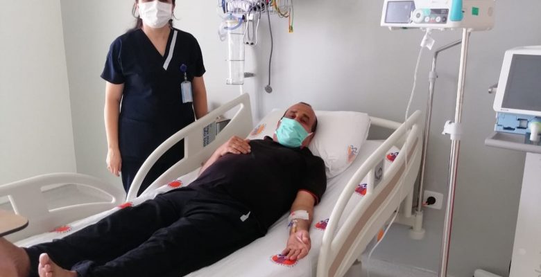 Onkoloji Hastanesi Kemik İliği Nakil Merkezi İlk Hastasını Kabul Etti