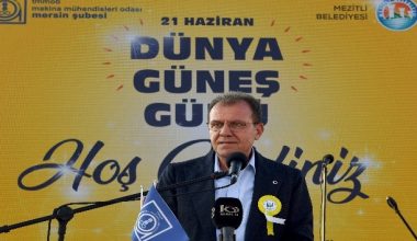 Mersin’de Dünya Güneş Günü etkinliği yapıldı