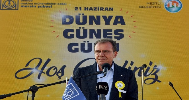 Mersin’de Dünya Güneş Günü etkinliği yapıldı