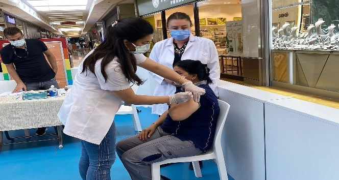 Mersin’de 1 milyondan fazla kişi aşılandı