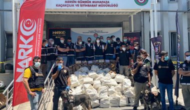 1 Ton kokain ele geçirildi