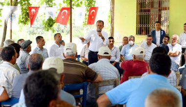 Başkan Seçer, muhtarların taleplerini dinledi, yapılan çalışmaları anlattı