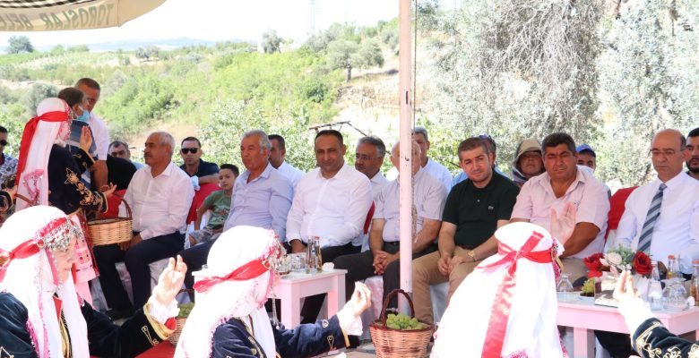 Başkan Yılmaz, Hemşehrileriyle Bağda Üzüm Kesti