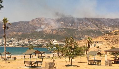 Aydıncık yangını kontrol altında