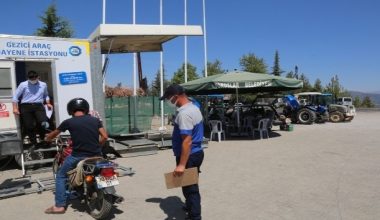 TOROSLAR BELEDİYESİ, GEZİCİ ARAÇ MUAYENE İSTASYONUNU GETİRDİ
