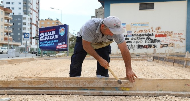 Mezitli’ye ikinci balık pazarı