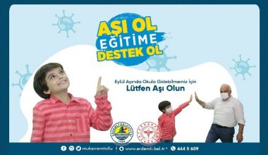 Erdemli’de “Aşı ol geleceğe umut ol” aşı kampanyası başladı