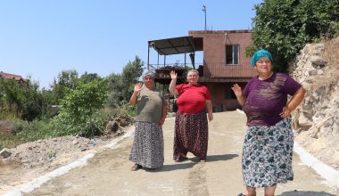 ENGELLİ KIZ KARDEŞLERİN BOZUK YOLU YAPILDI