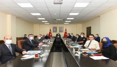 Üniversitelerde Güvenlik Koordinasyon toplantısı yapıldı