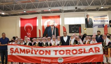HALK OYUNLARINDA ŞAMPİYON YİNE TOROSLAR BELEDİYESİ