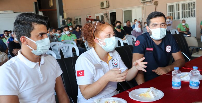 Acil Vaka İhbarı Üzerine Geldiler, Alkışlarla Karşılandılar