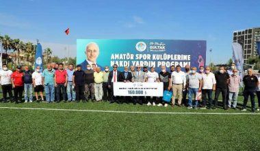 Akdeniz Belediyesinden spora ve sporcuya destek