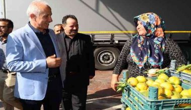 Başkan Gültak, hal esnafıyla buluştu