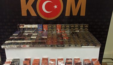 Silifke’de Bandrolsüz Nargile Tütünü Ele Geçirildi