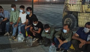 8 Suriyeli Mülteci Yakalandı