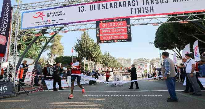 13. Uluslararası Tarsus Maratonu coşkusu yaşandı