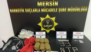 Toz Esrar ve Sentetik Captagon Hap Ele Geçirildi